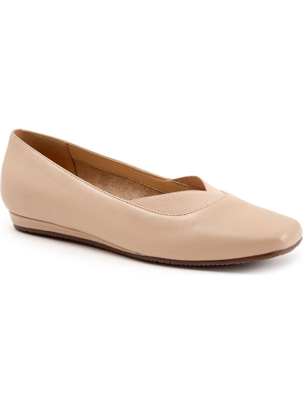 SoftWalk Women’s Beige Ballet Flat